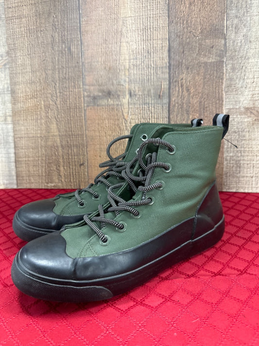 Hunter Waterproof Shoes, M6.5/W8.5 duck green
