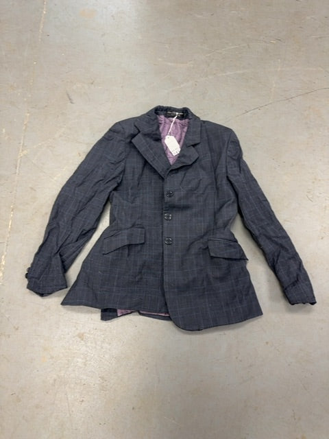 RJ Classics Sterling Collection Children's Show Coat, 20 grey/purple pinstripe