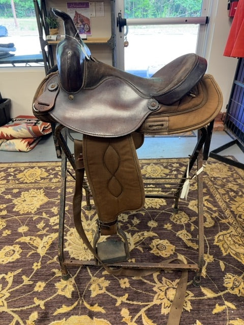 15" Big Horn Cordura Round Skirt Saddle