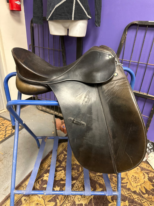 Max Hopfner Dressage Saddle, 17.5" Brown