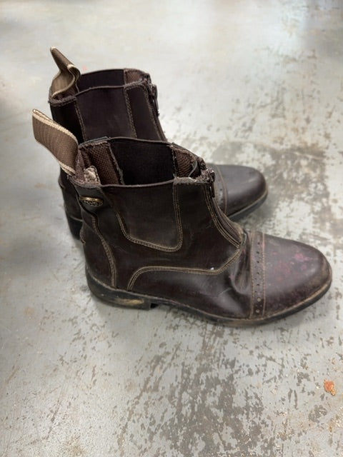 EQUISTAR Children's Paddock Boots, 2C brown